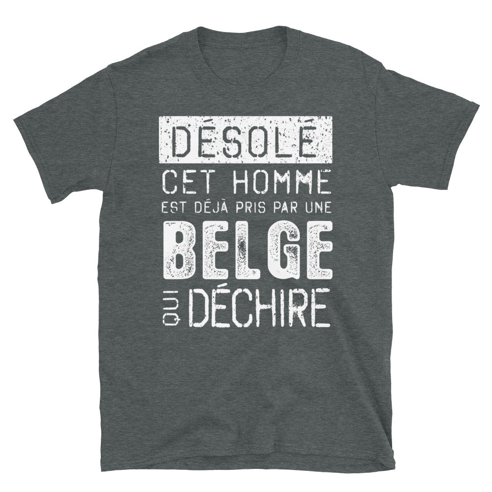 BELGE-desole T-shirt Standard - Ici & Là - T-shirts & Souvenirs de chez toi