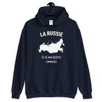 Thumbnail for Sweatshirt Russie bleu marine - La Russie là où mon histoire commence
