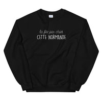 Thumbnail for fée pas chier cette Normande - Sweatshirt - Ici & Là - T-shirts & Souvenirs de chez toi