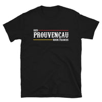 Thumbnail for T-shirt Provence noir - Siéu Prouvençau, noun francés