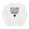 Sweatshirt Béarn blanc - Je te jure avec humour