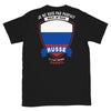 T-shirt Russie noir - Je ne suis pas parfait mais.