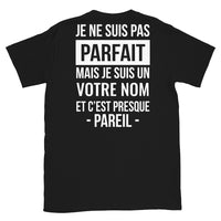 Thumbnail for T-shirt Aveyron noir - Je ne suis pas parfait mais je suis un XXX