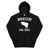 Sweatshirt Bretagne noir - Breizh ma bro, confort et style