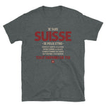 Suisse ça dépend de toi - T-shirt Standard - Ici & Là - T-shirts & Souvenirs de chez toi