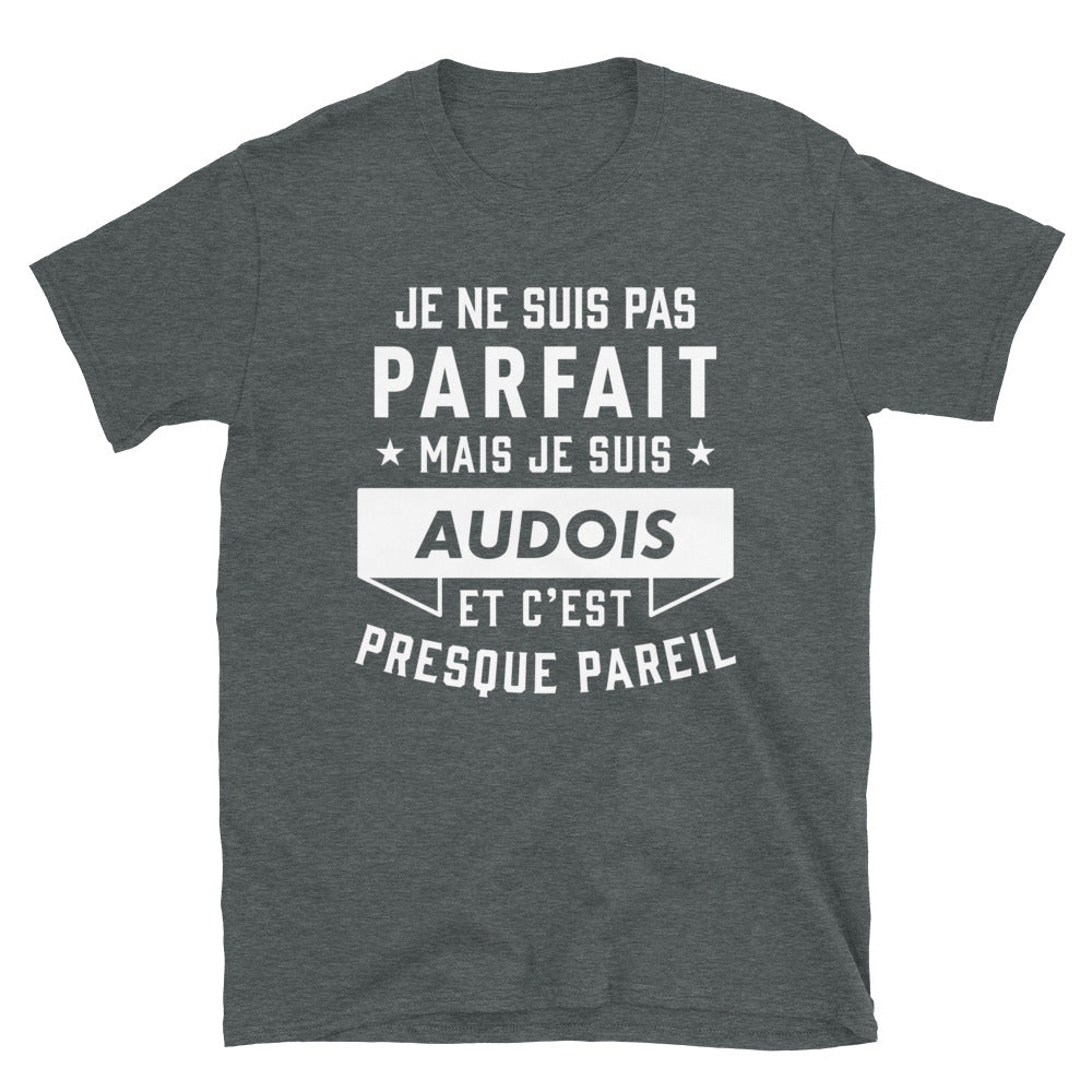 T-shirt Aude gris foncé - Confort et fierté des origines
