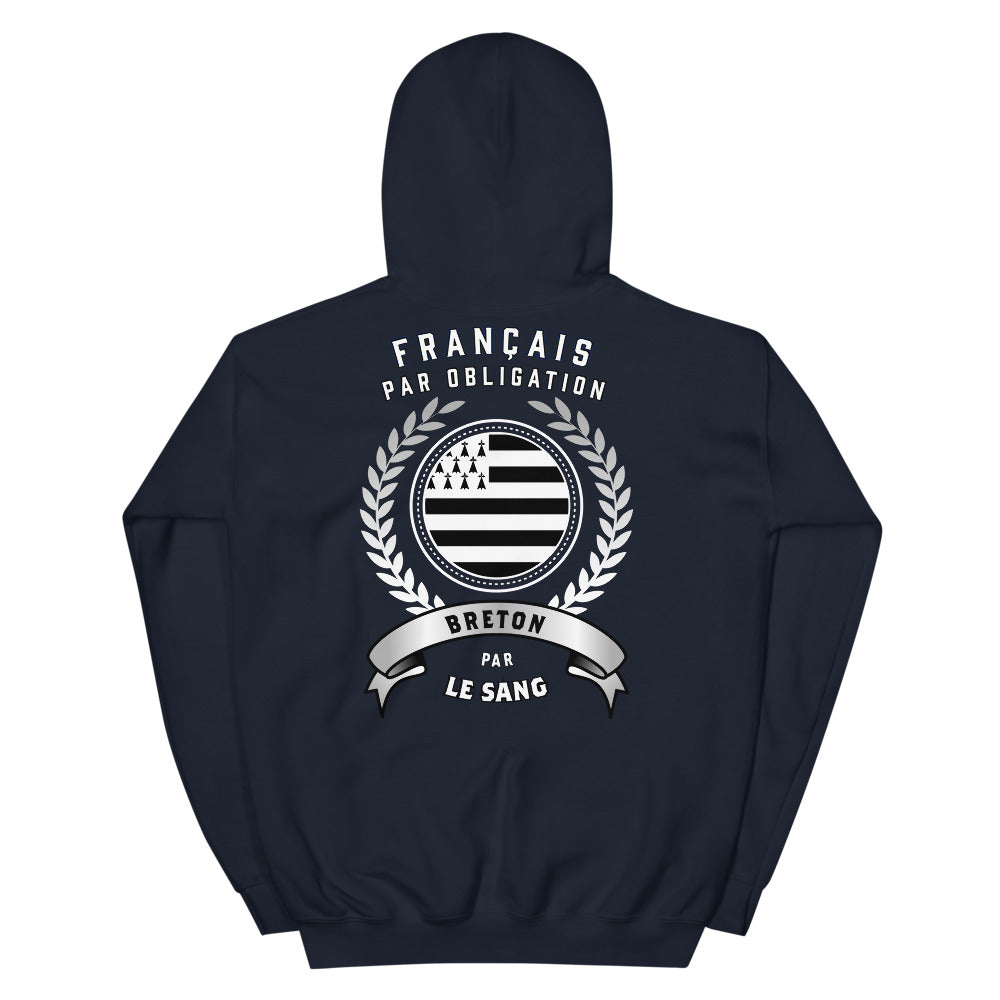 Breton Par le Sang - Sweatshirt à capuche - Ici & Là - T-shirts & Souvenirs de chez toi