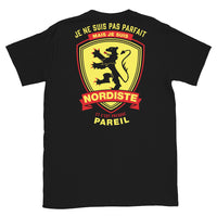 Thumbnail for T-shirt Nordiste noir - Je ne suis pas parfait mais.