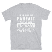 Thumbnail for T-shirt Bretagne gris sport - Fierté locale et confort durable