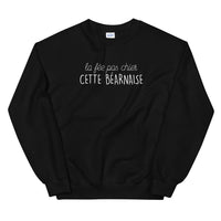 Thumbnail for Sweatshirt Béarn marine dos - Fée pas chier cette Béarnais