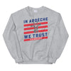 Sweatshirt Ardèche blanc - In Ardèche we trust