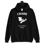 Acadie là où mon histoire commence - Sweatshirt à capuche - Ici & Là - T-shirts & Souvenirs de chez toi