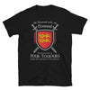T-shirt Normand noir - Blason et glaives du drapeau