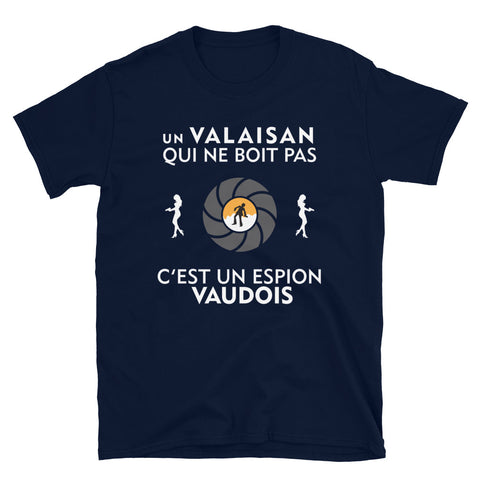 Espion en valais -  T-Shirt standard - Ici & Là - T-shirts & Souvenirs de chez toi