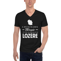 Thumbnail for T-shirt Lozère gris - Je n'ai pas besoin de thérapie