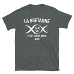 Bretagne ADN - T-shirt Standard - Ici & Là - T-shirts & Souvenirs de chez toi