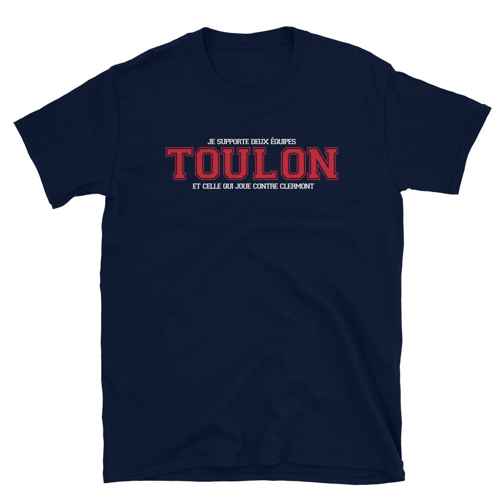 Equipe Supporte Toulon vs - T-shirts Unisexe Standard - Ici & Là - T-shirts & Souvenirs de chez toi