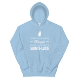 Thérapie Saint Lucie - Sweatshirt à capuche - Ici & Là - T-shirts & Souvenirs de chez toi