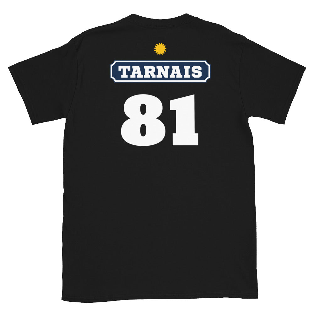 T-shirt Tarnais Pastis 81 gris foncé chiné - design humoristique local