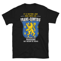 Thumbnail for 8e-jour-FRANC-COMPTOIS-v2 T-shirt Standard - Ici & Là - T-shirts & Souvenirs de chez toi