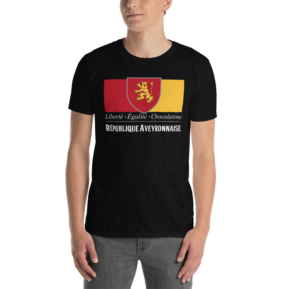 T-shirt Aveyron bleu marine - République Aveyronnaise v2