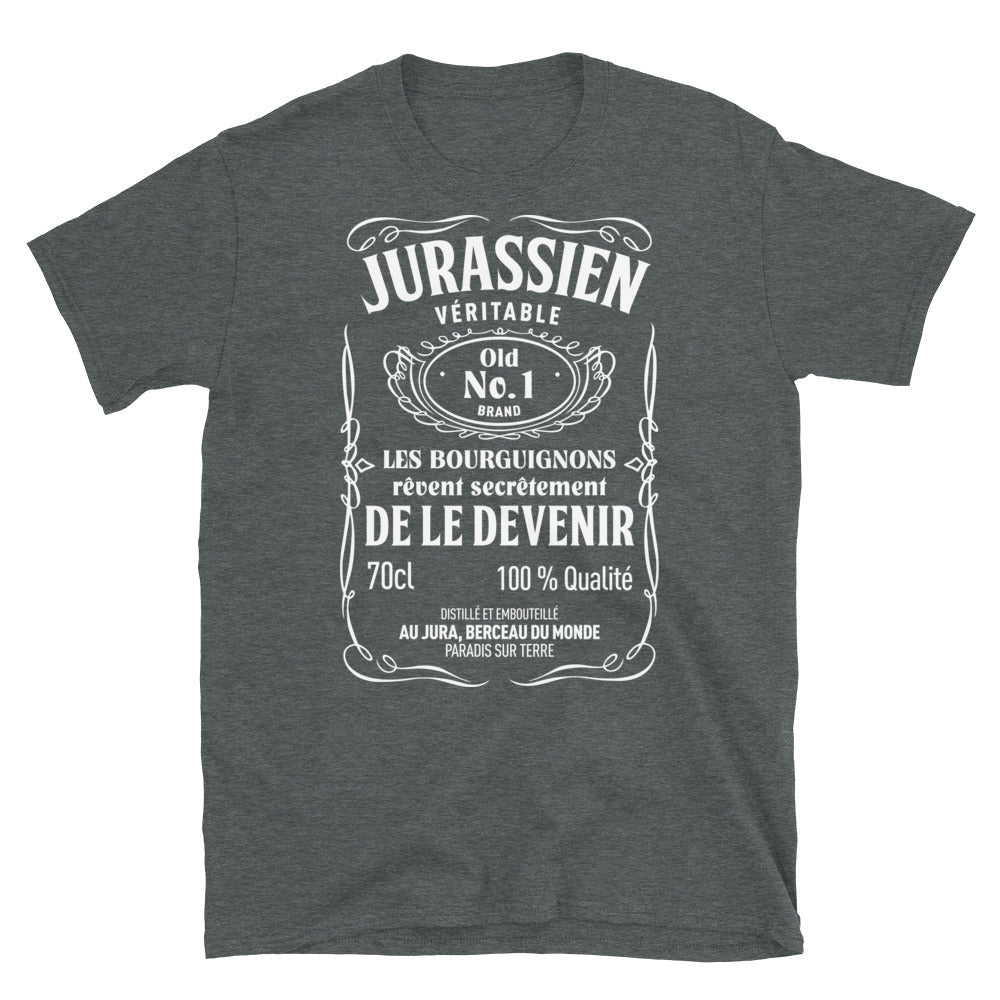 veritable-jurassien T-shirt Standard - Ici & Là - T-shirts & Souvenirs de chez toi