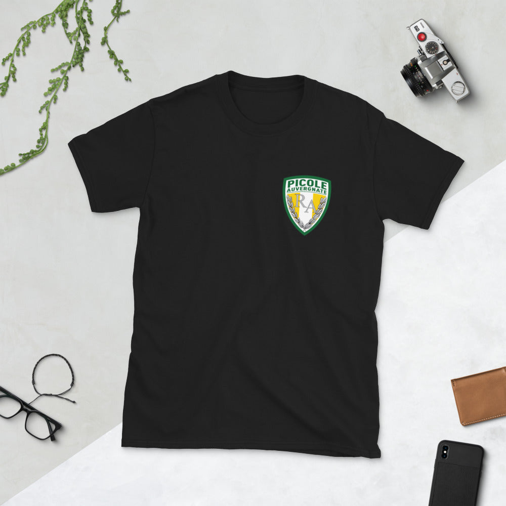 T-shirt Auvergne bleu marine dos - Picole avec humour