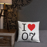 Thumbnail for Coussin décoratif Ardèche 07 - Style NY avec humour