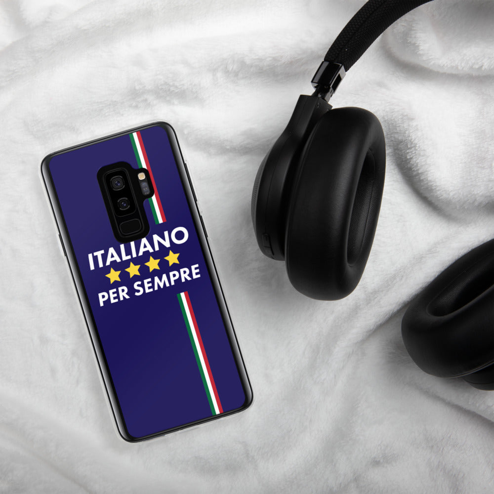 Italiano per sempre - drapeau  Italien pour toujours - Coque Samsung - Ici & Là - T-shirts & Souvenirs de chez toi