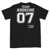 Thumbnail for T-shirt Ardèche noir - Fierté locale avec humour