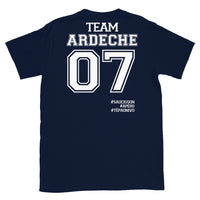 Thumbnail for TEAM Ardèche 07 #  - T-shirt Standard - Ici & Là - T-shirts & Souvenirs de chez toi