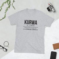 Thumbnail for Kurwa définition polonaise - T-shirt Standard - Ici & Là - T-shirts & Souvenirs de chez toi