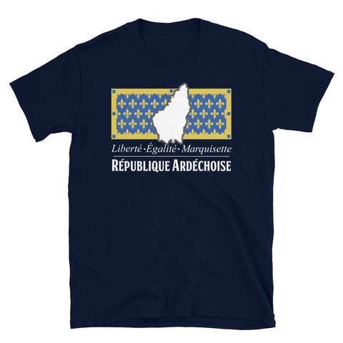 République Ardéchoise -  T-Shirt standard - Ici & Là - T-shirts & Souvenirs de chez toi