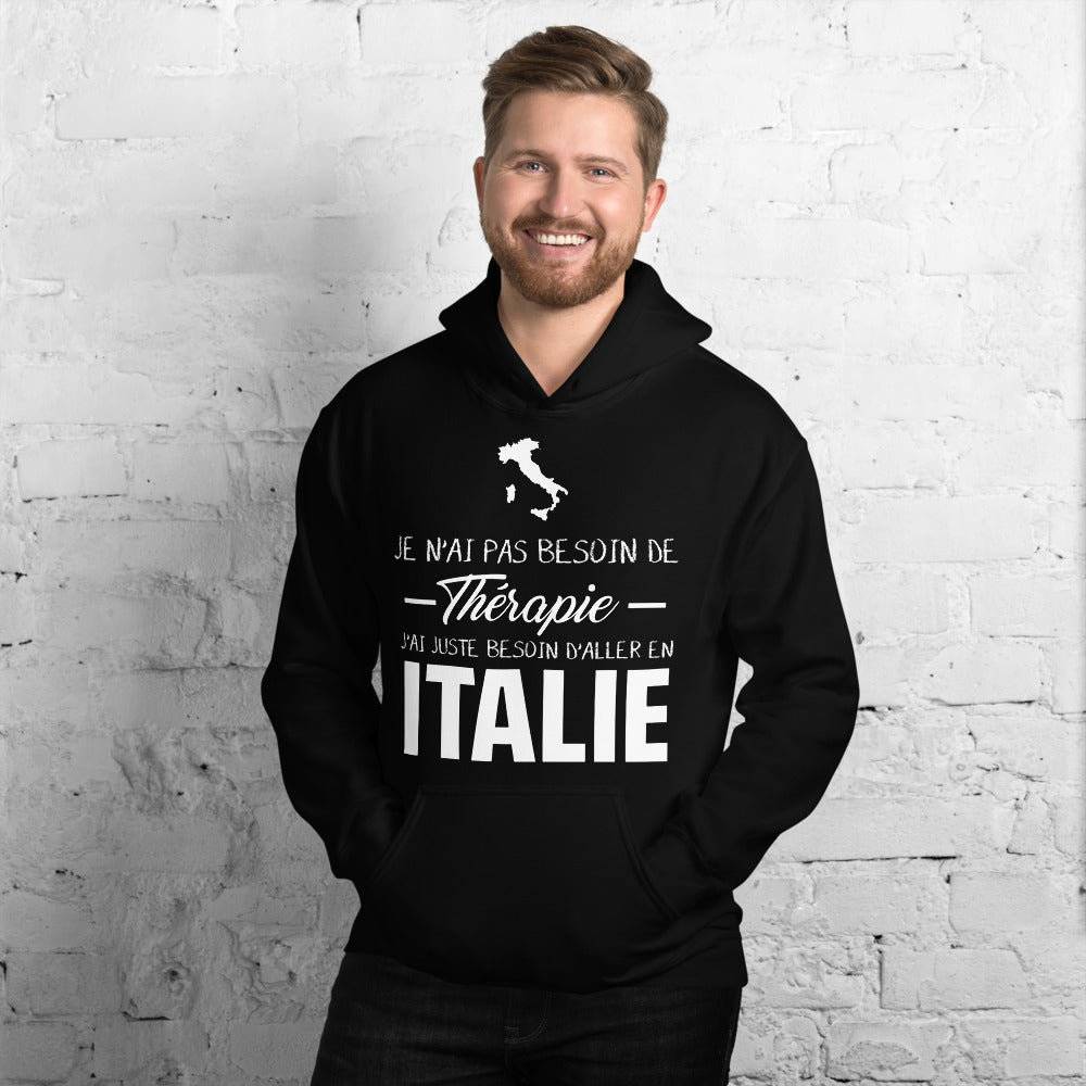 Thérapie Italie - Sweatshirt à capuche - Ici & Là - T-shirts & Souvenirs de chez toi