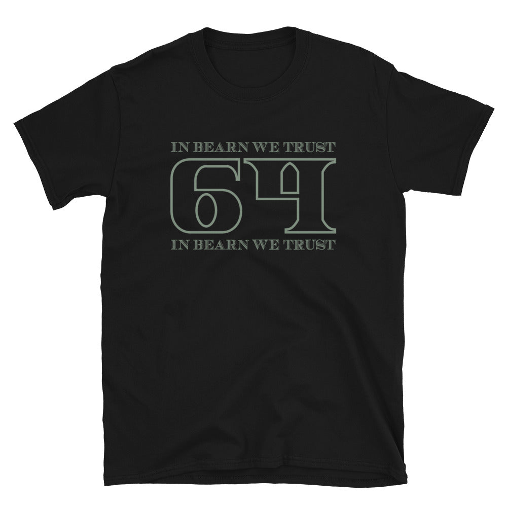 T-shirt Béarn noir - In Béarn We Trust 64