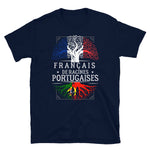 Français de Racines Portugaises - T-shirts Unisexe Standard - Ici & Là - T-shirts & Souvenirs de chez toi