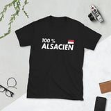 100 % Alsacien - T-shirt Standard - Ici & Là - T-shirts & Souvenirs de chez toi