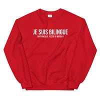 Thumbnail for Bilingue Italien - Sweatshirt - Ici & Là - T-shirts & Souvenirs de chez toi