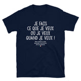 Je fais ce que je veux mais ma femme est Italienne - T-shirt Standard - Ici & Là - T-shirts & Souvenirs de chez toi