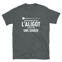 Thumbnail for Aligot soirée Aveyron - T-shirt Standard - Ici & Là - T-shirts & Souvenirs de chez toi