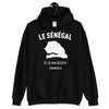 Sweatshirt Sénégal noir - Le début de mon histoire
