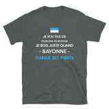 Bayonne point boisson rugby - T-shirt Standard - Ici & Là - T-shirts & Souvenirs de chez toi