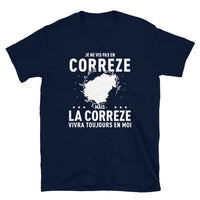 Thumbnail for T-shirt Corrèze gris foncé - La fierté locale en coton doux