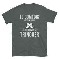 Thumbnail for Le Comtois adore manger - T-shirt Standard - Ici & Là - T-shirts & Souvenirs de chez toi