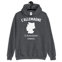 Thumbnail for Allemagne là où mon histoire commence - Sweatshirt à capuche - Ici & Là - T-shirts & Souvenirs de chez toi