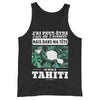 Débardeur Polynésie noir - Tahiti dans ma tête