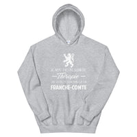 Thumbnail for Sweatshirt Franche-Comté gris sport - Pas besoin de thérapie