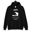 Sweatshirt Haïti noir - Douceur et fierté de mes origines
