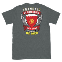 Thumbnail for T-shirt Belgique bleu marine face - Français, Belge, Suisse, Canadien de naissance