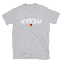 Thumbnail for T-shirt Auvergne gris foncé chiné - La vie est belle avec un auvergnat